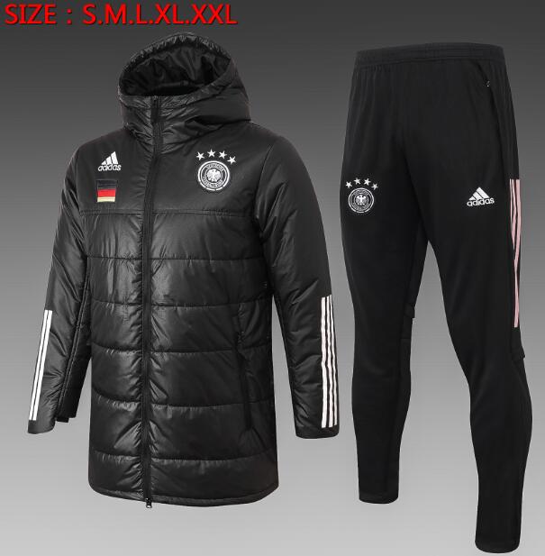 Germany Black Warn Coat Kits with Pants 2020/21